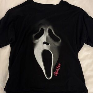 Black Ghost Face T-Shirt